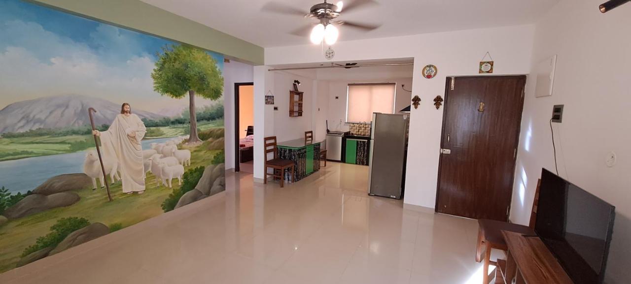 Ranghavi Sands Apartment With Pool - Near Beach And Dabolim Airport Bogmalo Exterior foto